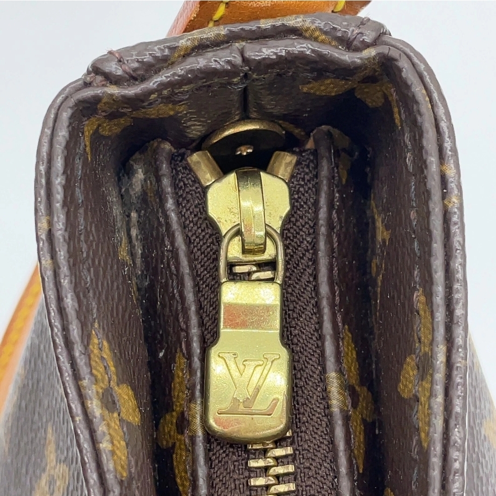 Y2K USA Made Vintage Louis Vuitton GM Looping Monogram Canvas Shoulder Handbag - Picture 7 of 17